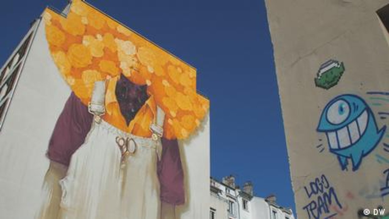 Streetart-Festival 'Peinture Fraîche' in Lyon