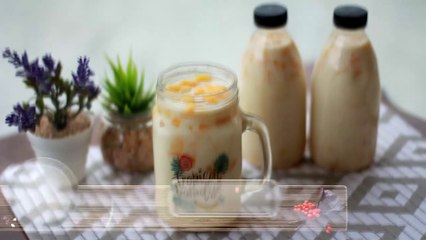 SIMPLE RECIPE ORIGINAL MANGO MILK [3 ingredients only]