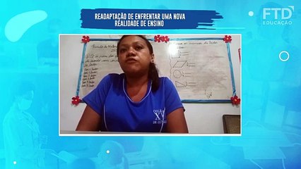vídeo com depoimentos dos professores