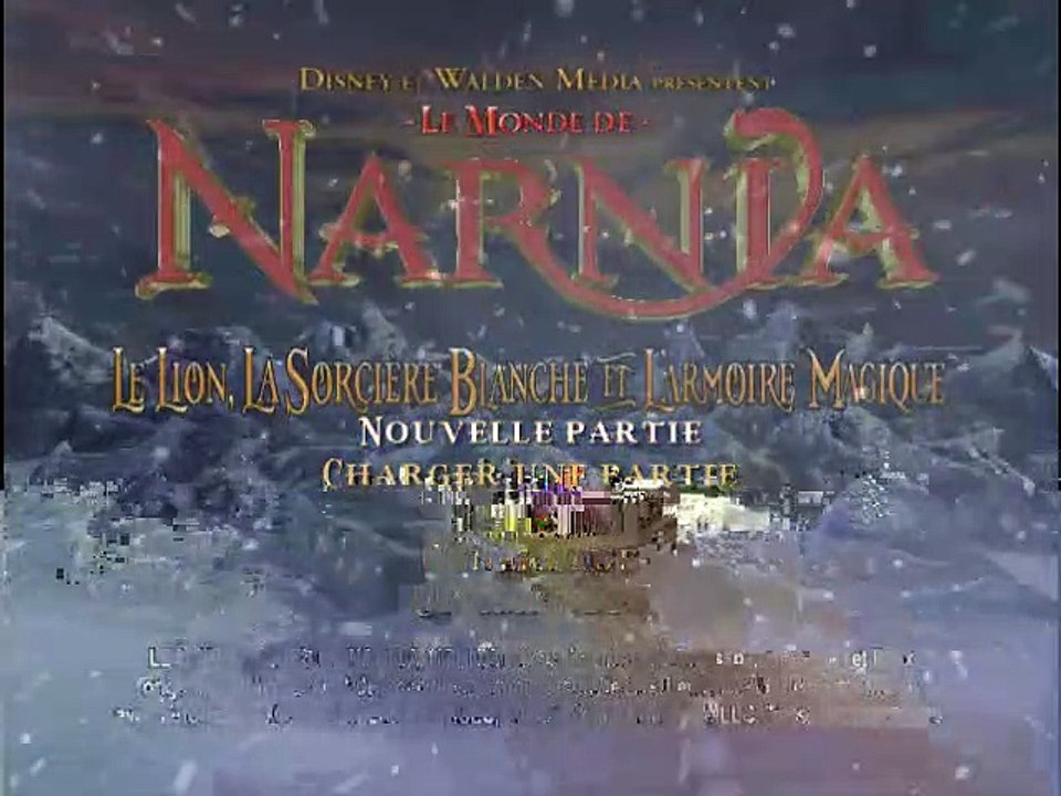 Rétrogaming Logitheque Le Monde de Narnia - Chapitre 1 -  Le lion, la
