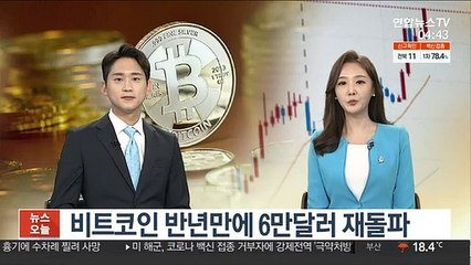 비트코인 반년만에 6만달러 재돌파