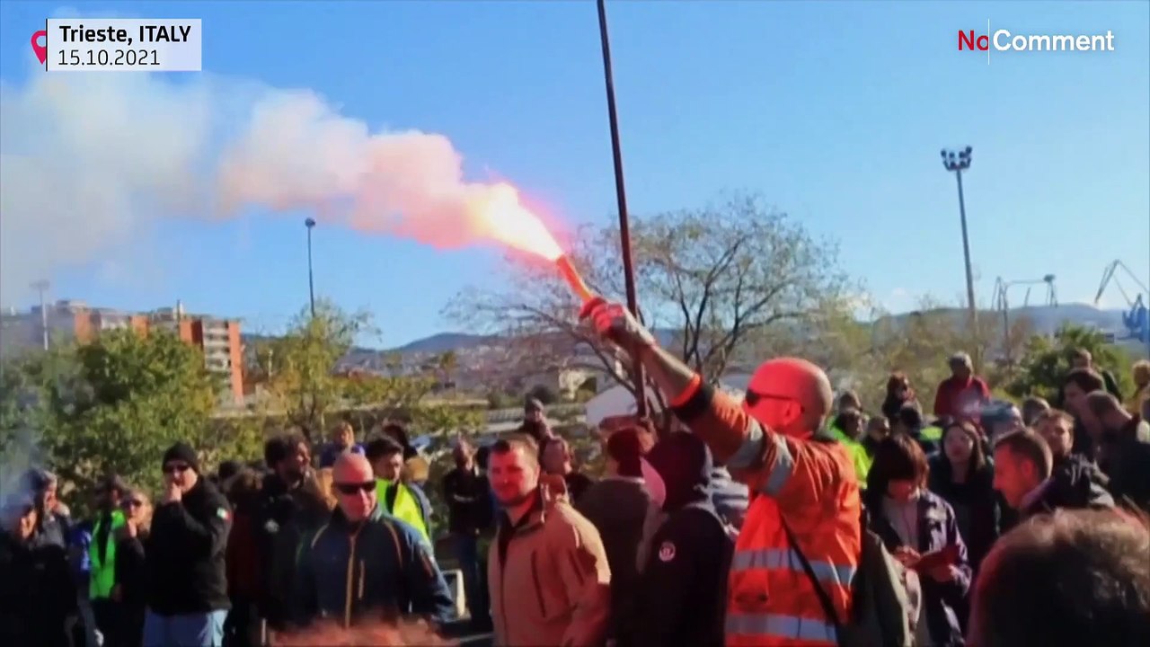 Landesweite Proteste gegen 'Grünen Pass' - aber Chaos blieb aus