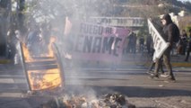Chilenos marchan a tres días del segundo aniversario de las protestas