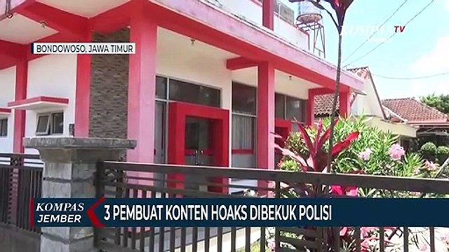 Sebar Berita Hoaks, 3 Konten Kreator Ditangkap Polisi