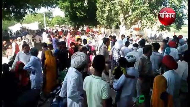 मेले में अजमेर,जयपुर सहित जिलों के गांवों से श्रद्धालुओं का जन सैलाब उमड़ा