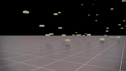 3D Office Building Construction Sequence Animation