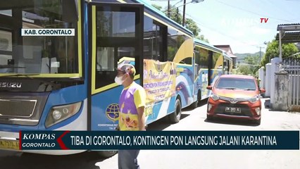 Tiba Di Gorontalo, Kontingen PON Langsung Jalani Karantina