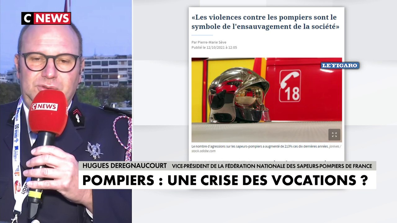 Hugues Deregnaucourt : «A force de ne pas réagir à cause des violences contre les pompiers, beaucoup d'entre eux partent»