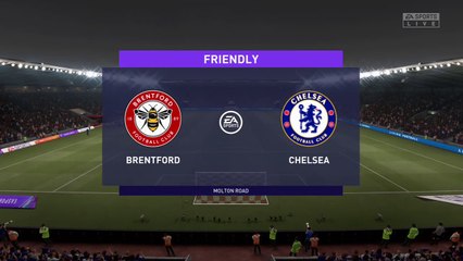 Brentford vs Chelsea || Premier League - 16th October 2021 || Fifa 21