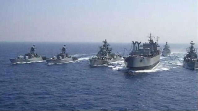 China-Russia navy exercise, countries united against America