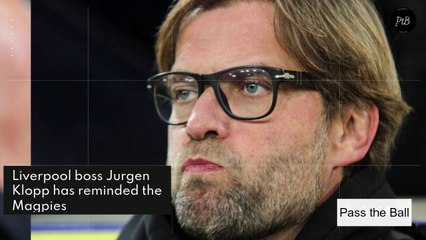 Jurgen Klopp Talk About Newcastle United