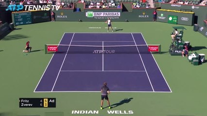 Fritz back from the brink to stun Zverev