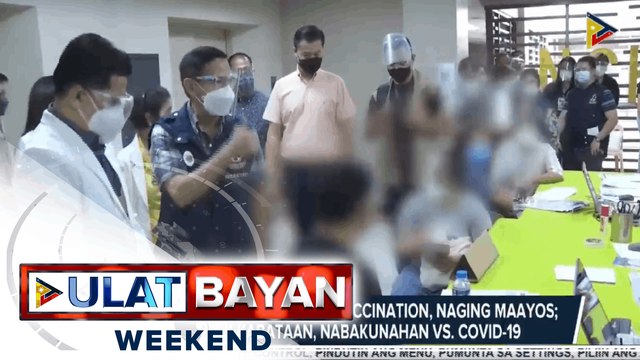 Unang araw ng pedriatic vaccination, naging maayos; higit 1-k kabataan, nabakunahan vs. COVID-19