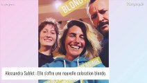 Alessandra Sublet ose le carré blond : sa nouvelle coupe fait un flop auprès des internautes