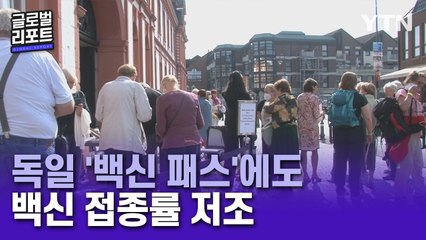 독일, 백신 패스 시행에도 저조한 백신 접종률로 고심 / YTN
