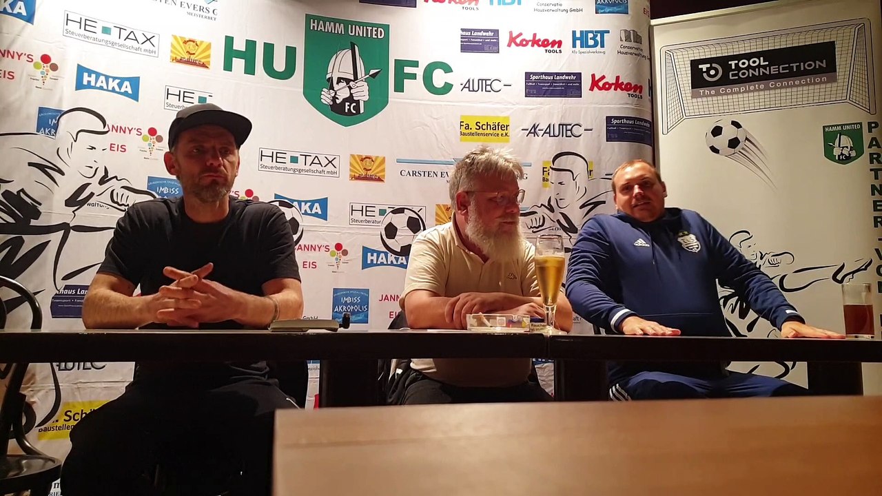 Hamm United FC vs. TuS Dassendorf - die PK im Video!