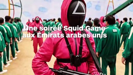 Un événement Squid Game a été organisé aux Émirats arabes unis