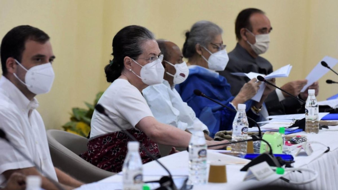 Congress KC Venugopal briefs media on CWC meet