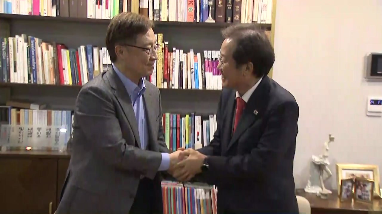 [현장영상] 최재형 "정권 교체 위해 홍준표와 함께 해야겠다 생각" / YTN