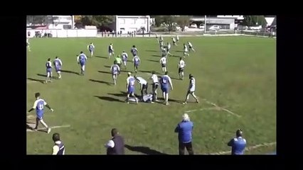 Rémy Cordier marque un superbe essai en honneur