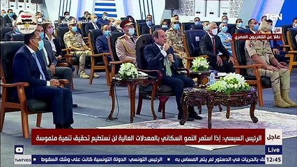 السيسي: اللي يتعمل ده بدعم إلهي.. وربنا بيساعدنا عشان احنا غلابة