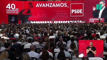 Zapatero: "De este Congreso vamos a salir a ganar los próximos ciclos electorales en España"