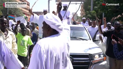 Hundreds protest in Sudan's capital against government