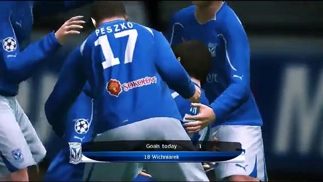 PES 2010 - UEFA Champions League - Lech Poznań #02