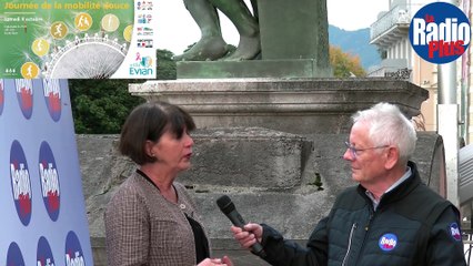 Interview de Mme le Maire d'Evian par La Radio Plus