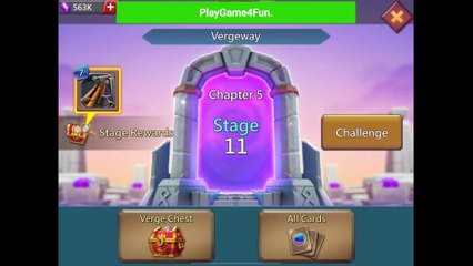 Lords Mobile - Vergeway - Chapter 5 Stage 11