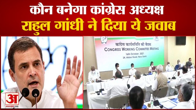 Congress Working Committee Meeting | नए अध्यक्ष को लेकर कांग्रेस वर्किंग कमेटी की बैठक में मंथन