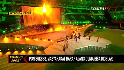 PON XX Berakhir dengan Kesuksesan, Warga Papua Berharap Bisa Gelar Ajang Internasional