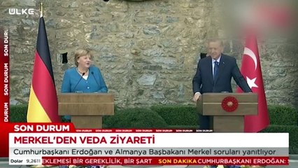 Merkel'in "koalisyon" sözlerine Başkan Erdoğan'dan güldüren cevap: Bana şikayet ediyordun
