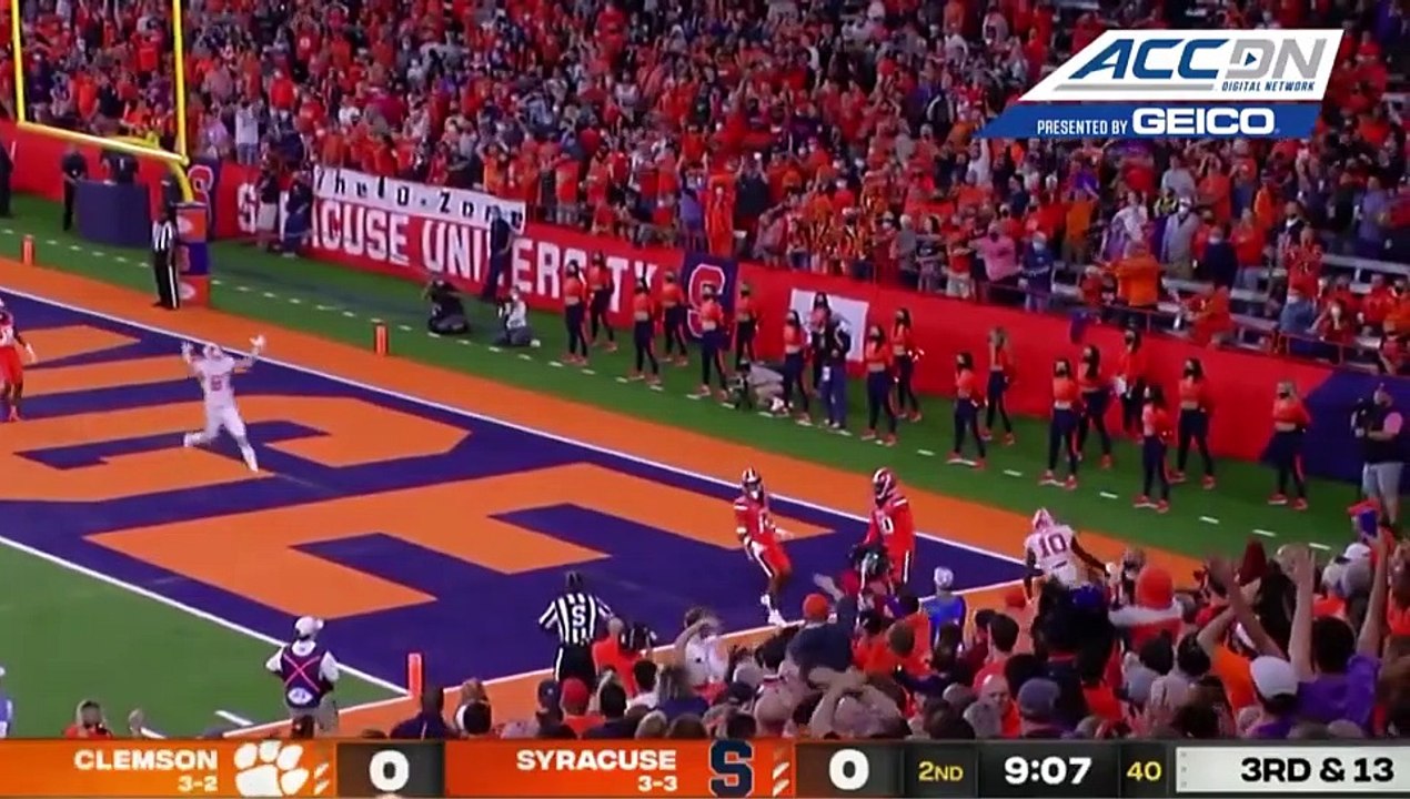 Clemson Vs Syracuse Football Highlights 2021 Video Dailymotion