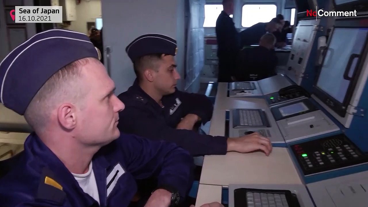 Russia and China continue joint naval drills