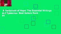 A Testament of Hope: The Essential Writings and Speeches  Best Sellers Rank : #4