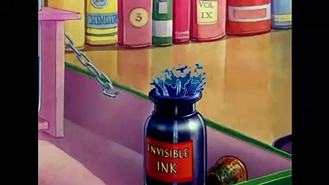 Tom & Jerry || Invisible Ink || Classic Cartoon