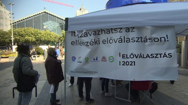 Hungary's opposition vote to select who will run against Viktor Orbán