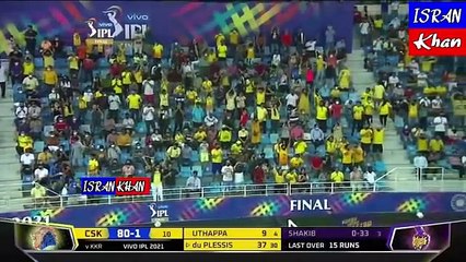 Vivo ipl 2021 csk vs kkr final match