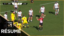 TOP 14 - Résumé CA Brive-Stade Rochelais: 6-8 - J07 - Saison 2021/2022