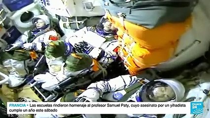 La nave espacial china Shenzhou-13 está en órbita