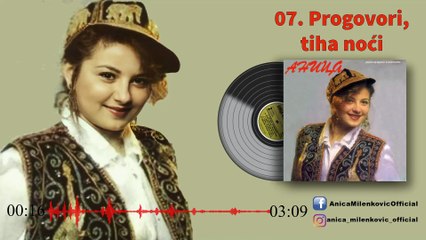 Anica Milenkovic - Progovori tiha noci - (Offical Video 1993)