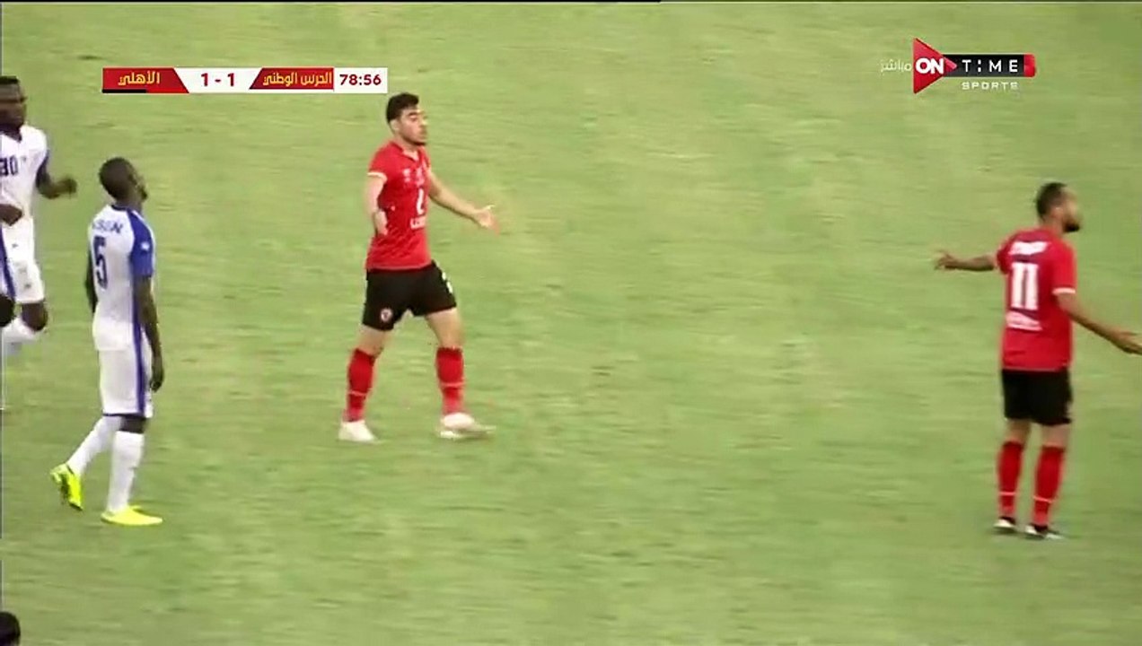 ركلة جزاء غير محتسبة للاهلي