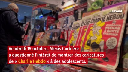 « Charlie Hebdo » : certains dessins ne sont pas faits pour des adolescents, selon Alexis Corbière