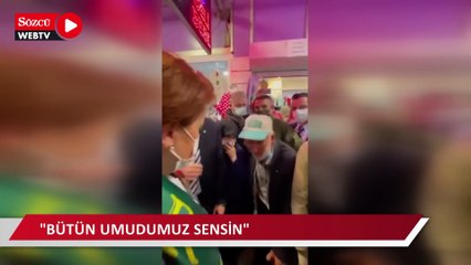 "73 yaşımdayım, tüm hükümetleri biliyorum...Bütün umudumuz sensin"