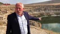 Timraş Gölü kuraklık nedeniyle alarm veriyor