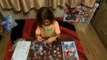 Puzzle Frozen 100 piese  Maya 6 ani il face in doar 1 ora !