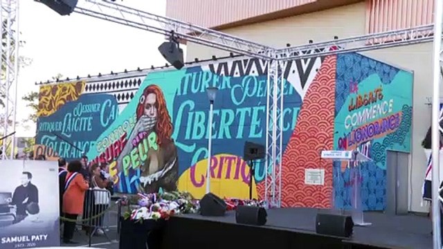Γαλλία: Τιμή στη μνήμη του Σαμουέλ Πατί