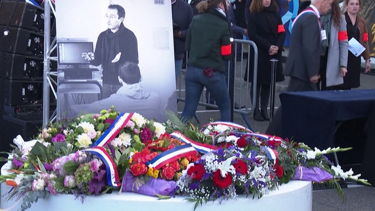 Journée d'hommages au professeur Samuel Paty as...