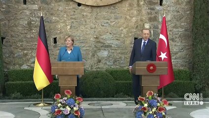 SON DAKİKA: Türkiye'ye veda ziyareti... Erdoğan ve Merkel'den açıklama